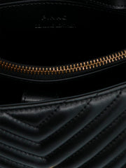 PINKO Black Lambskin Handbag