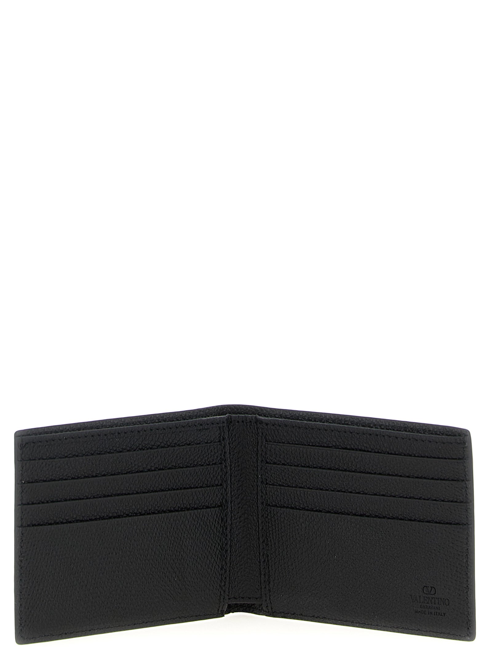 Valentino Garavani Black Calfskin Wallet