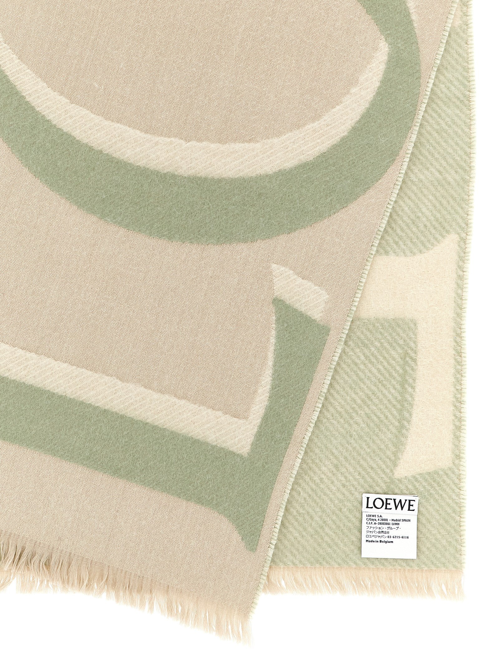 Loewe Multicolor Wool Scarf