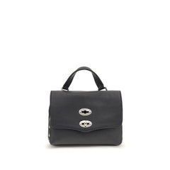 Zanellato Blue Calf Leather Bos Taurus Handbag