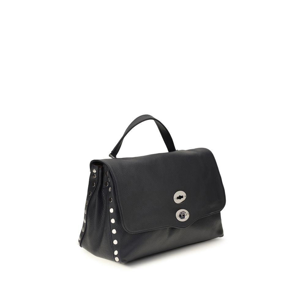 Zanellato Blue Calf Leather Bos Taurus Handbag