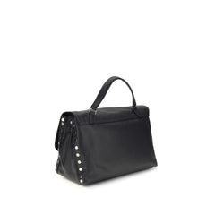Zanellato Blue Calf Leather Bos Taurus Handbag