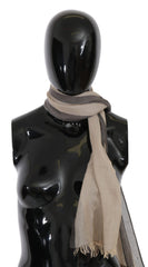 Costume National Beige Women Cotton Shawl  Scarf
