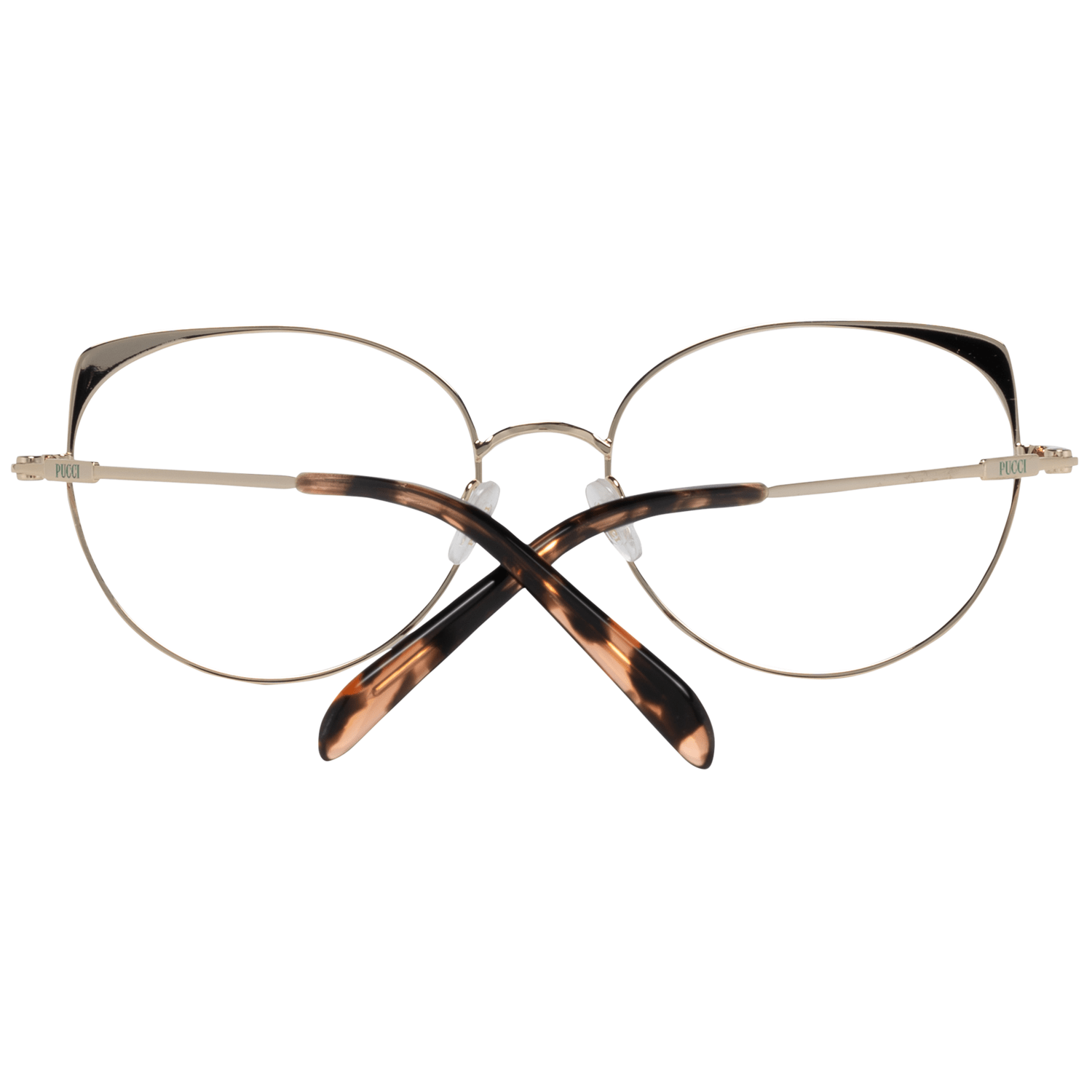 Emilio Pucci Goldmetallbrille (Gestell)
