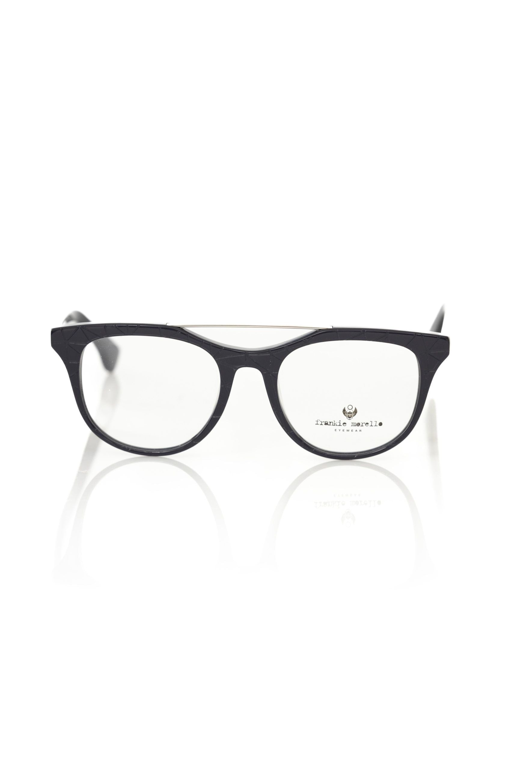 Frankie Morello Herrenbrille aus blauem Acetat