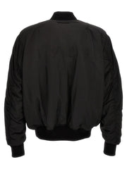 1989 Studio Black Polyester Bomber - XXL