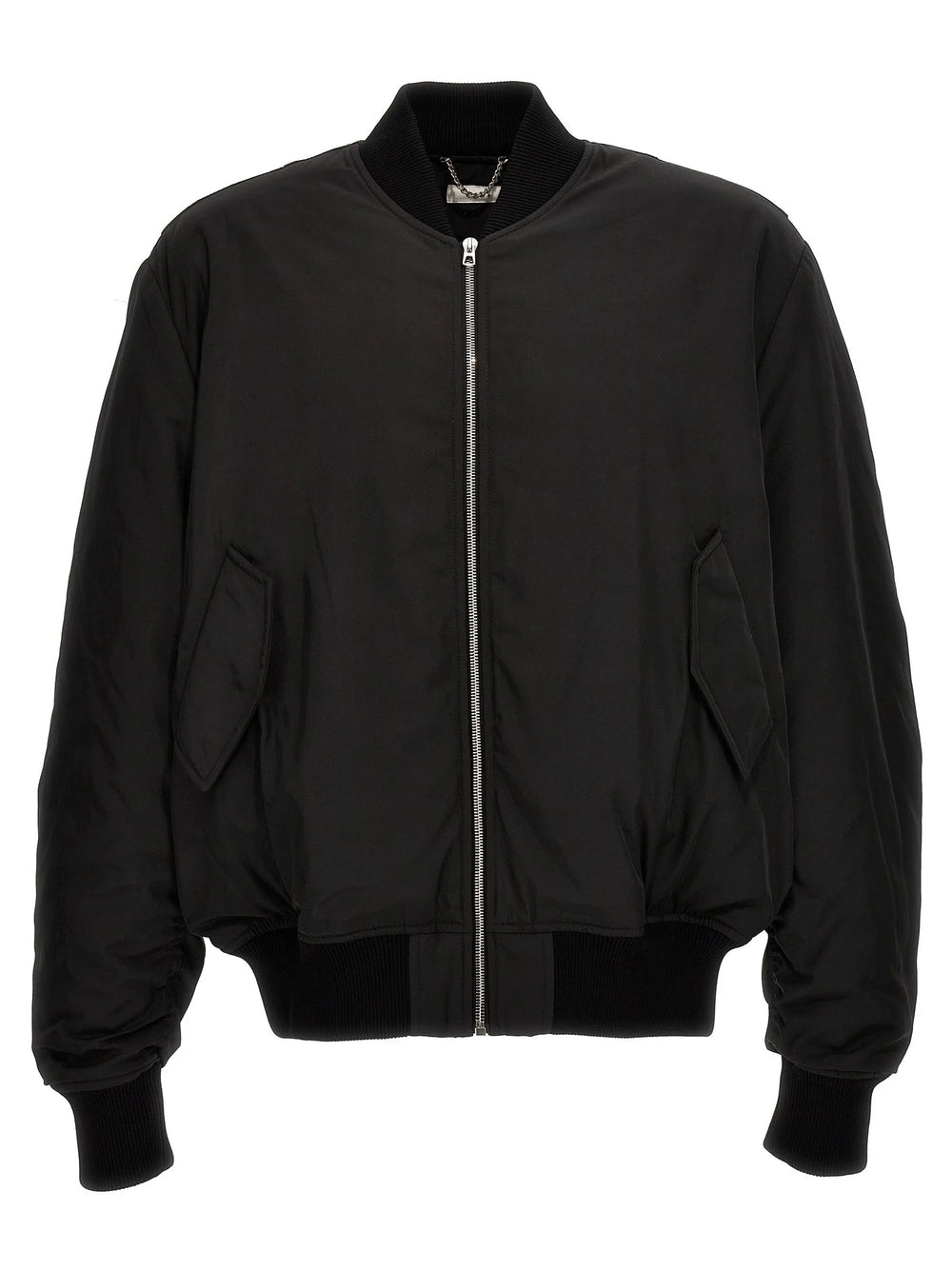 1989 Studio Black Polyester Bomber - XXL