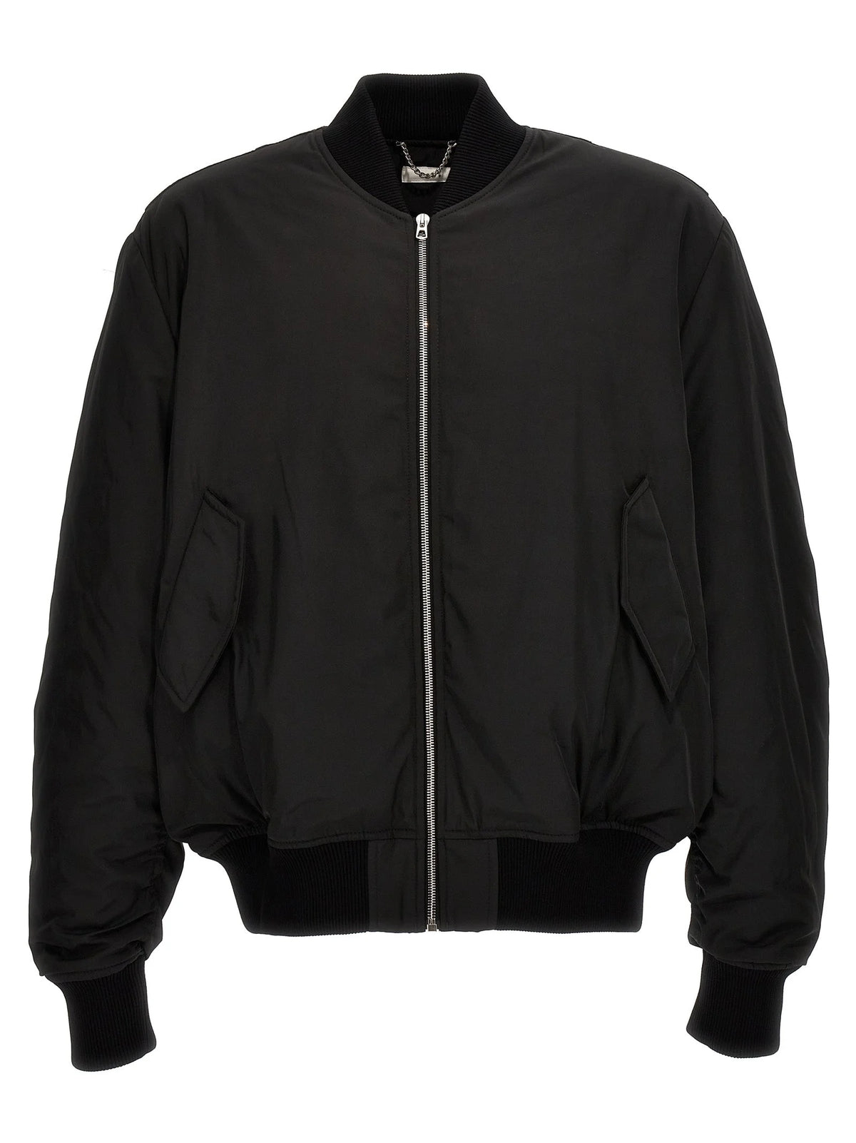 1989 Studio Black Polyester Bomber - XXL