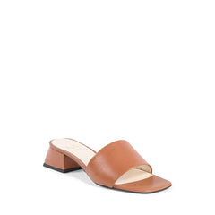 19V69 Italia Brown Leather Sandal - EU39/US9 - Sandals