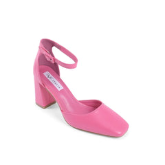 19V69 Italia Pink Artificial Leather High Heel Pumps - EU40/US10 - Heels