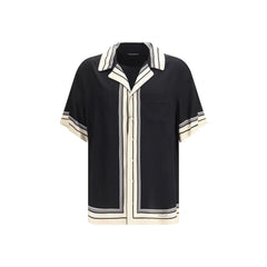 Dolce & Gabbana Multicolor Silk Pattern Shirt