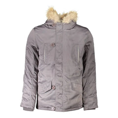 2 Special Gray Polyester Jackets & Coat - L - Parkas