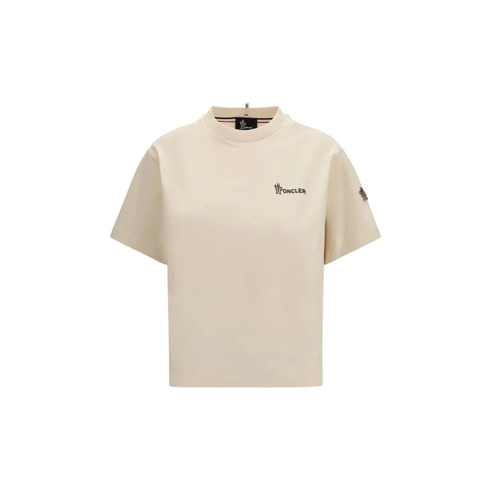 Moncler Grenoble Beige Cotton Sportswear
