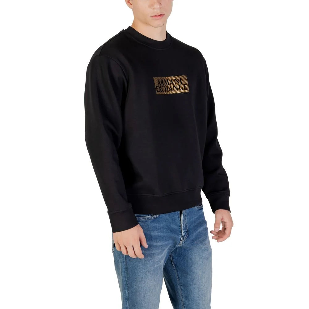 Armani Exchange Bicolor Cotton Sweatshirt - IT54 | XXL