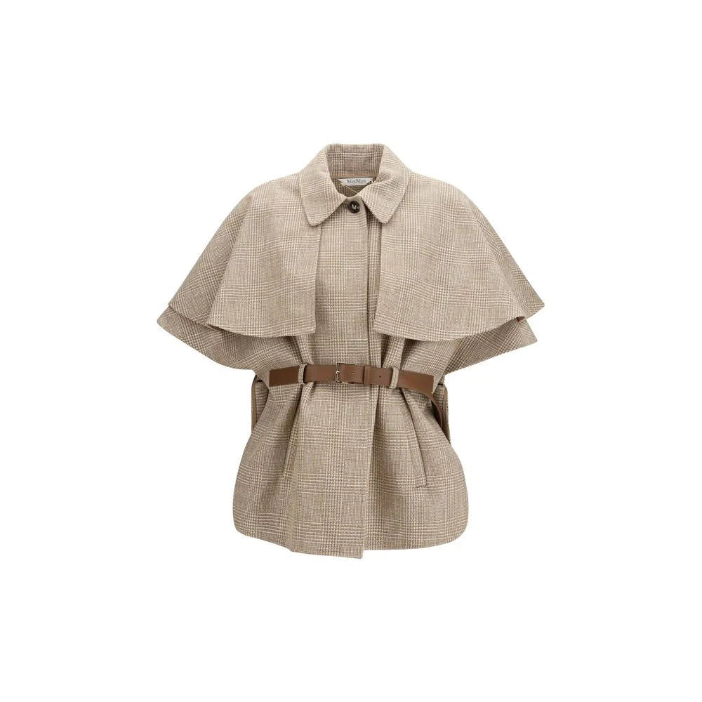 Max Mara Beige Cotton Coat