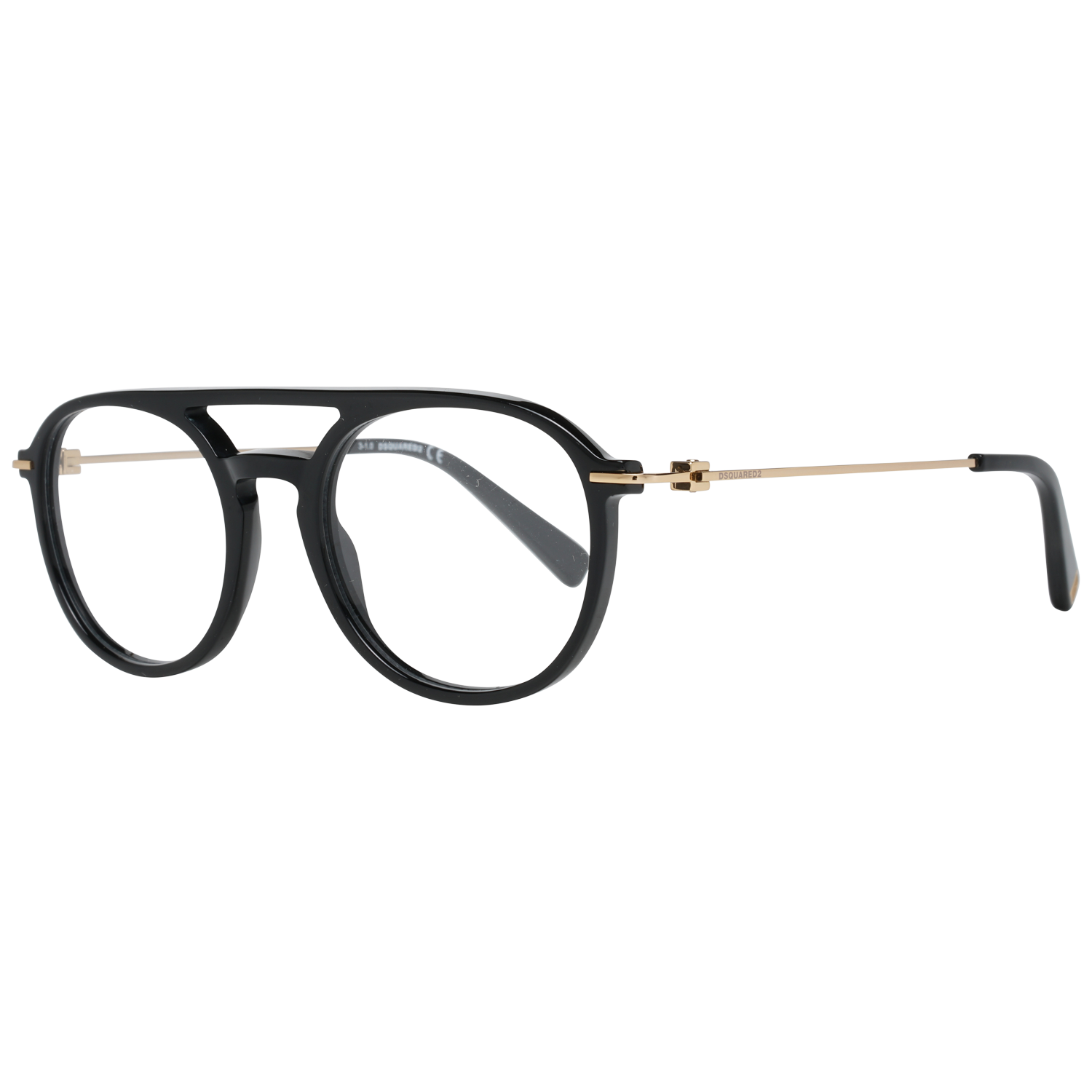 Lunettes de créateur Dsquared² Sleek à monture complète noire