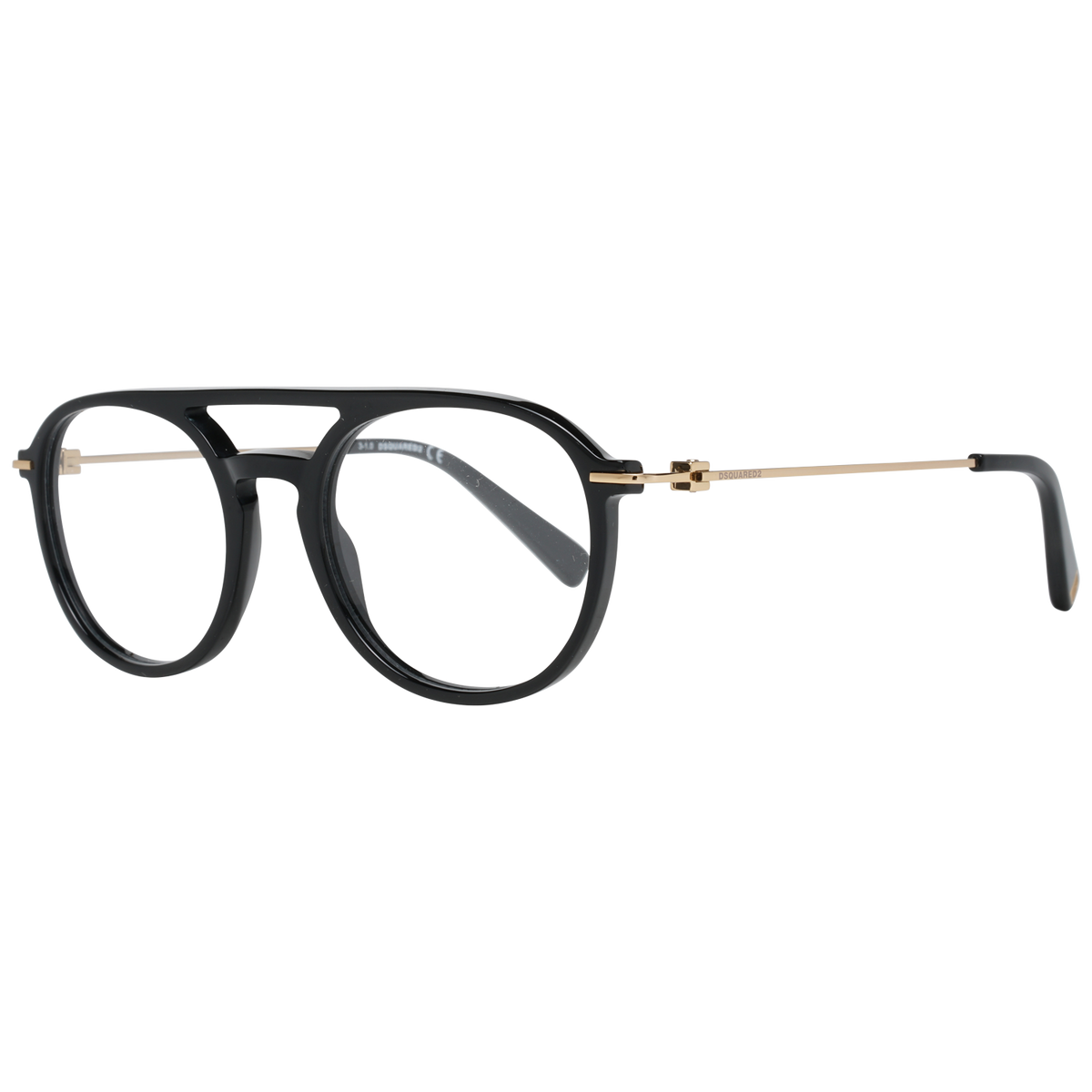Lunettes de créateur Dsquared² Sleek à monture complète noire