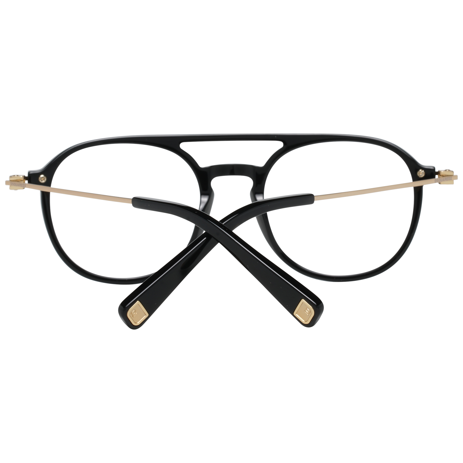 Lunettes de créateur Dsquared² Sleek à monture complète noire