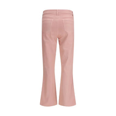 L’Agence Multicolor Cotton Flared Pants