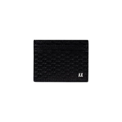 Armani Exchange Black Leather Wallet
