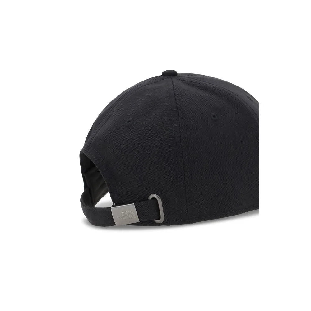 The North Face Black And White Recycled Polyester Cap (Baseball Hat) - UNI