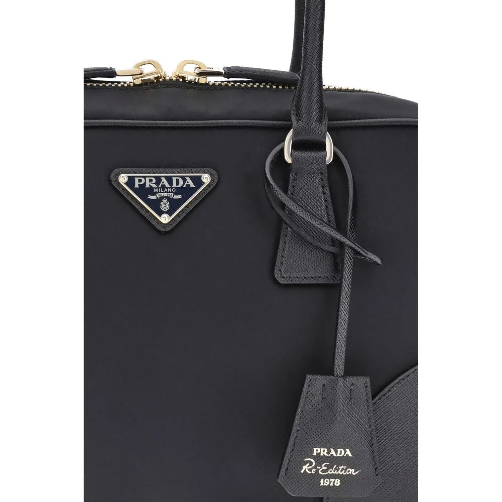 Prada Black Nylon Handbag