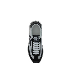 Dolce & Gabbana Baskets Basses en Caoutchouc Blanc
