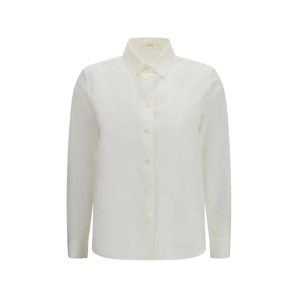 The Row White Cotton Dress Shirt