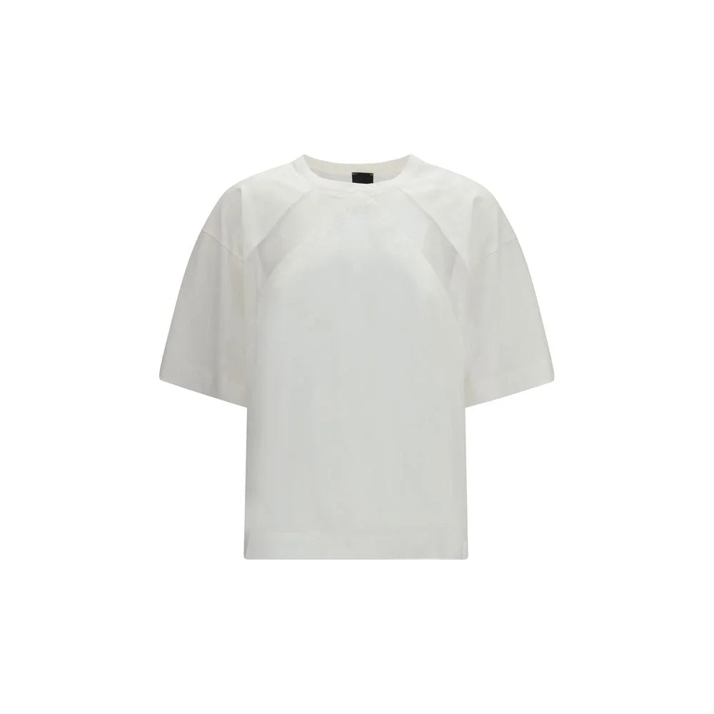 PINKO White Cotton T-Shirt