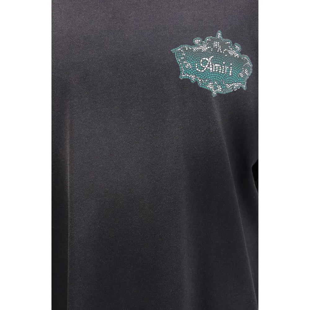 Amiri Black Cotton T-Shirt