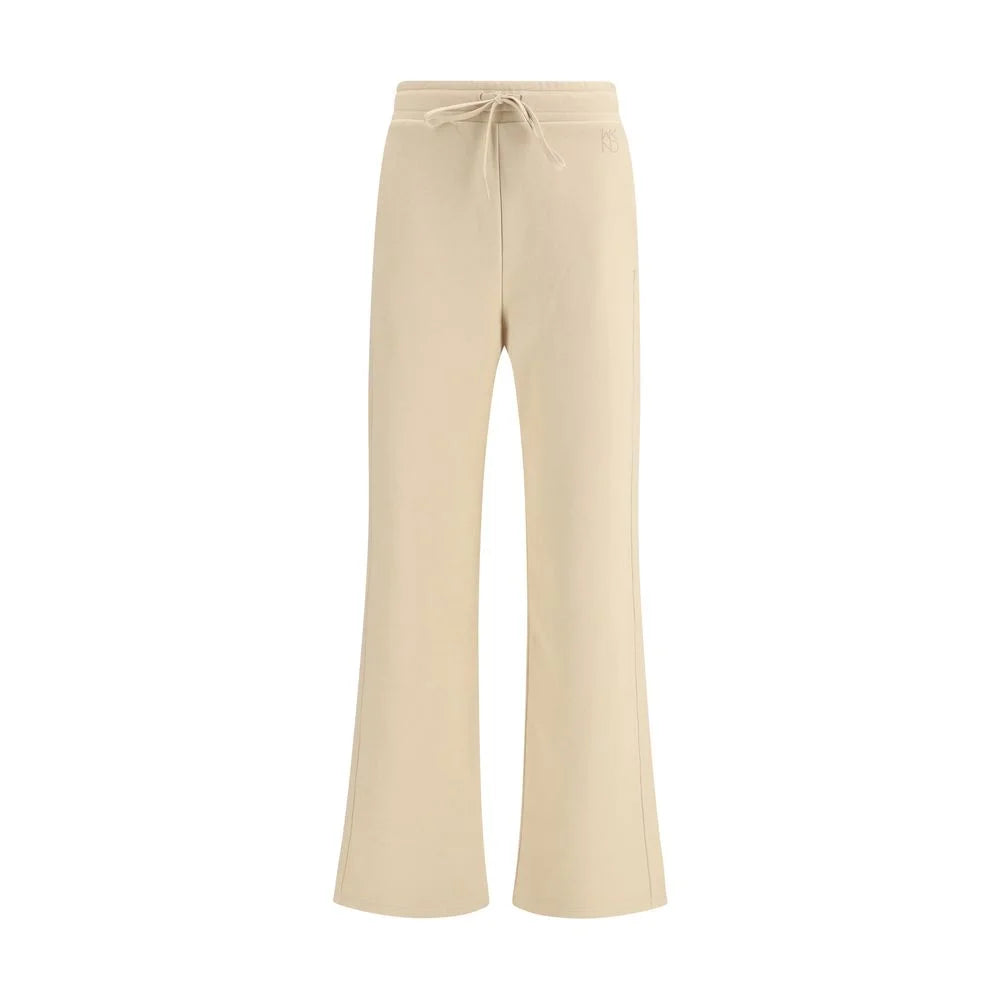 Max Mara Beige Cotton Joggers (Workout Pants)