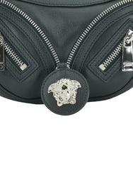 Sac bandoulière Versace Elegant Black Mini Hobo