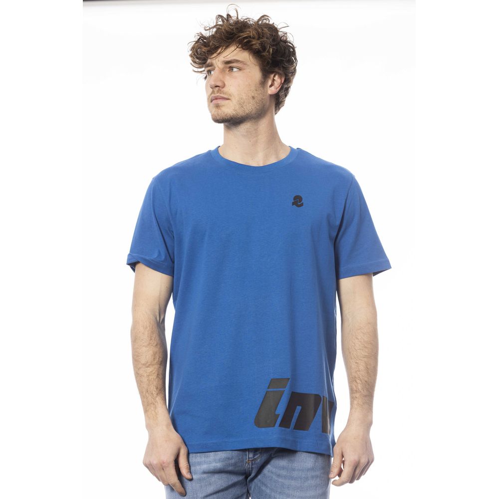 T-shirt homme Invicta bleu en coton