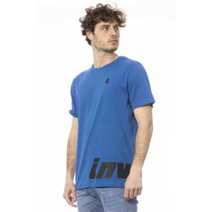 T-shirt homme Invicta bleu en coton
