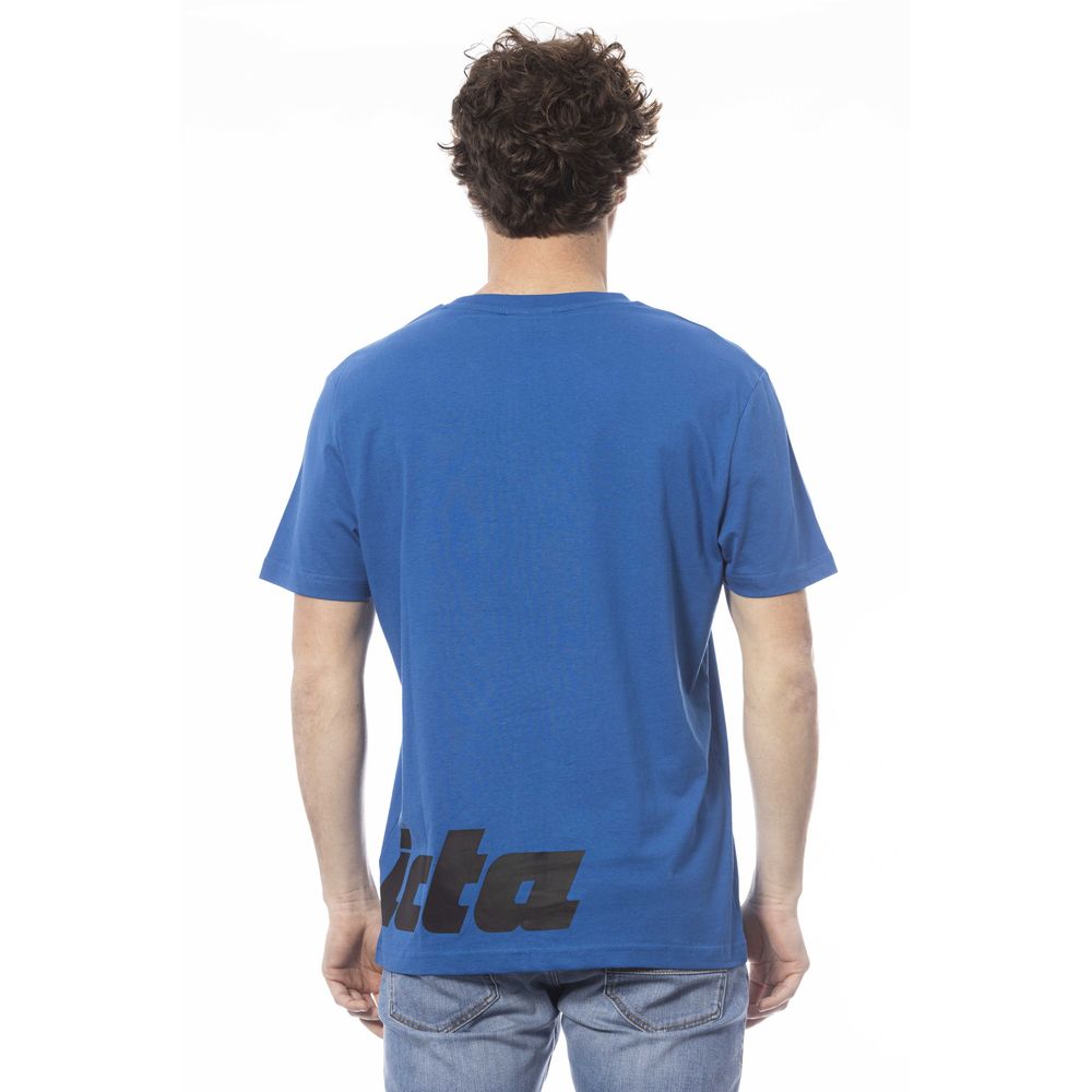 T-shirt homme Invicta bleu en coton