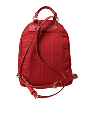 Sac à dos Dolce &amp; Gabbana rouge #DGFAMILY orné VULCANO