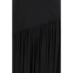 Ferragamo Black Viscose Cocktail Dress - IT40 | M