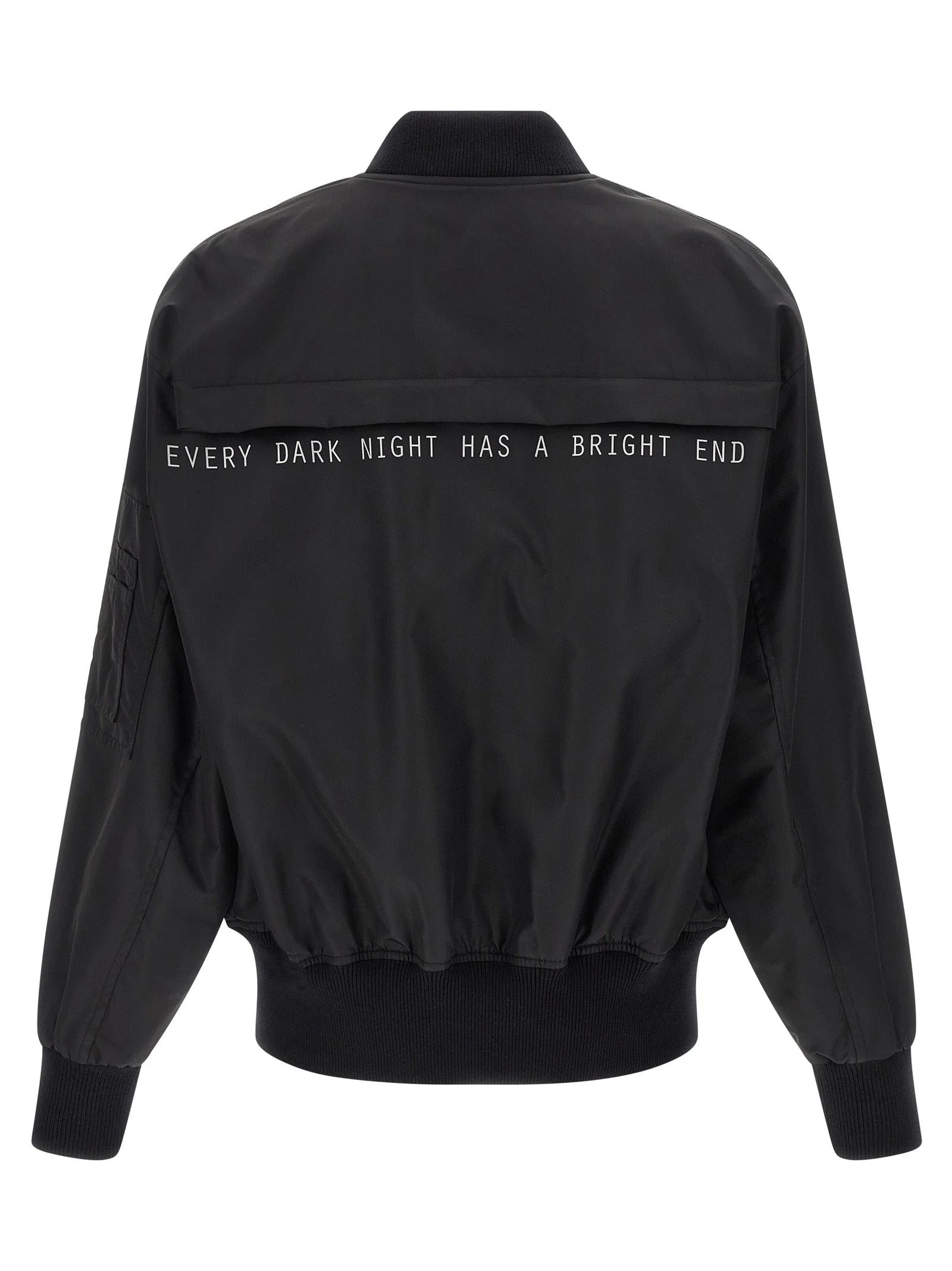 44 Label Group Black Polyamide Bomber