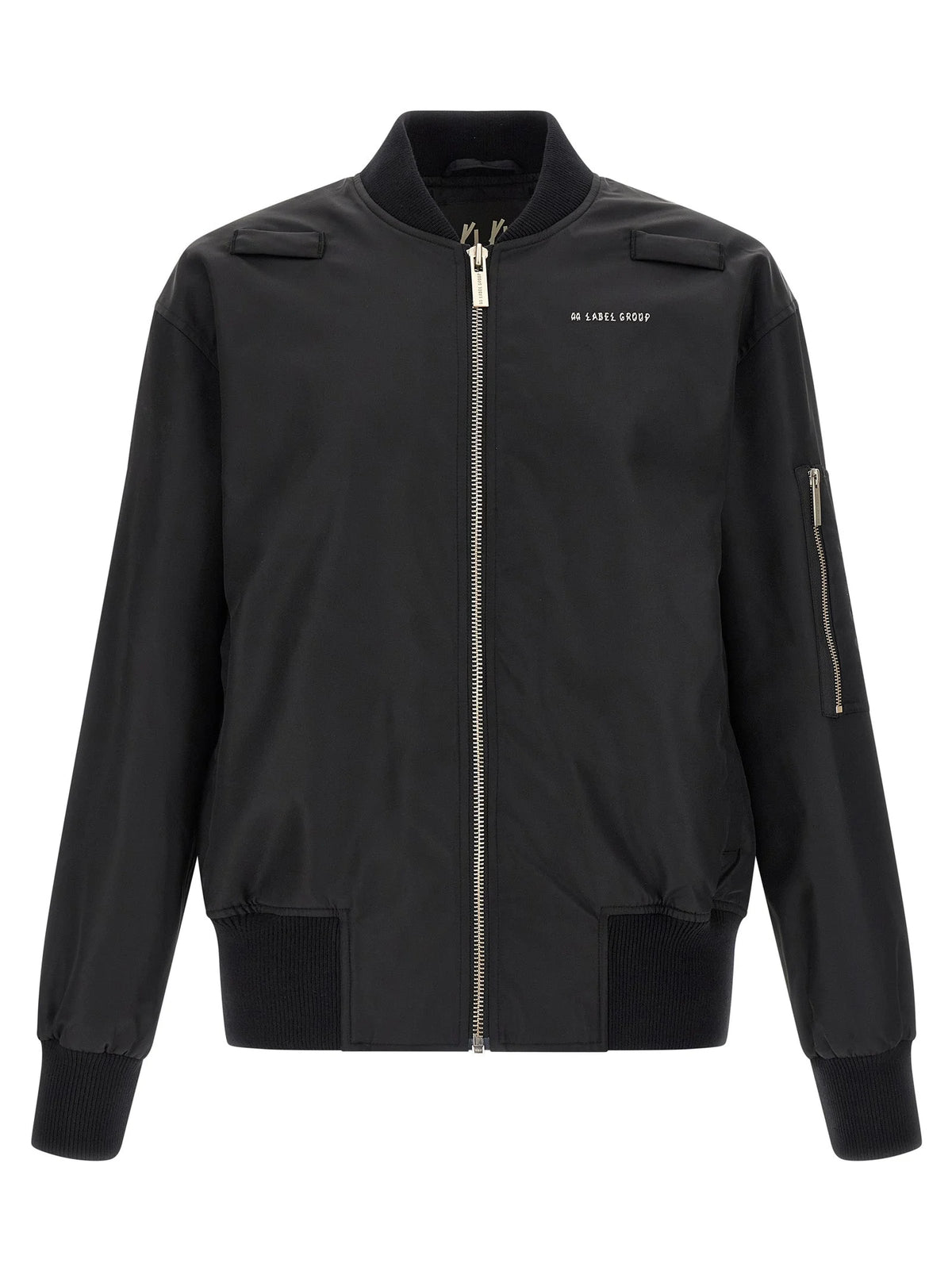 44 Label Group Black Polyamide Bomber