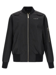 44 Label Group Black Polyamide Bomber