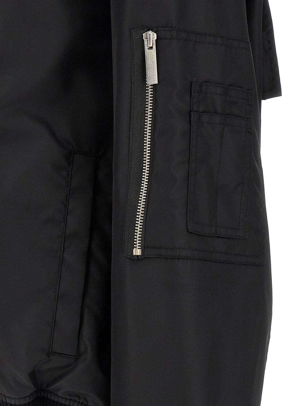 44 Label Group Black Polyamide Bomber