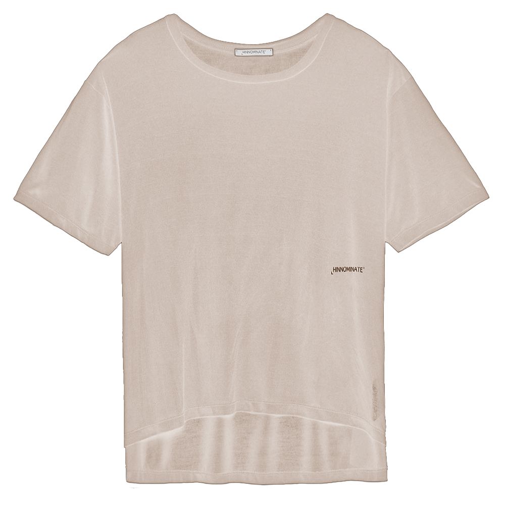 T-shirt femme Hinnominate beige en modal