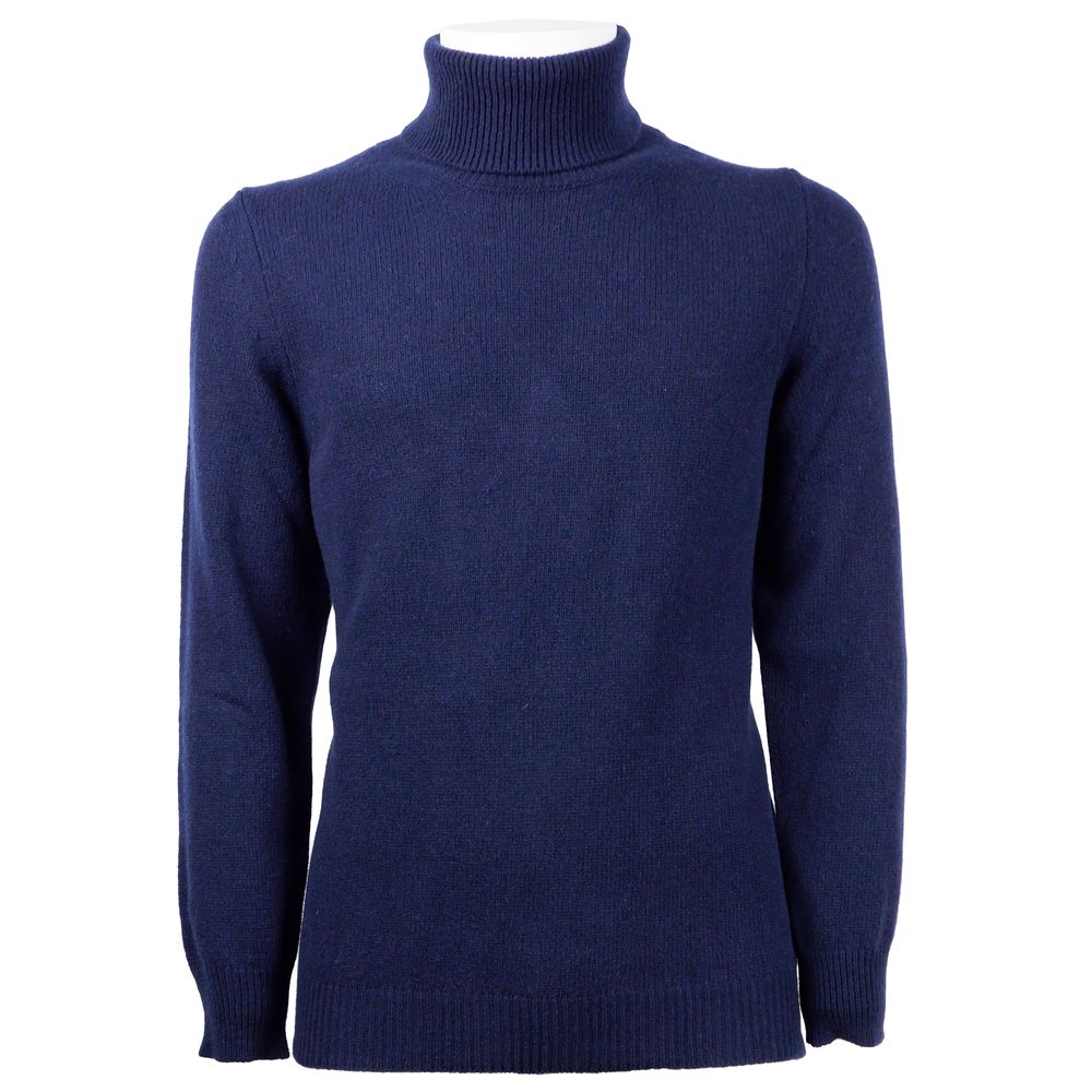 Pull Homme Cachemire Bleu Emilio Romanelli