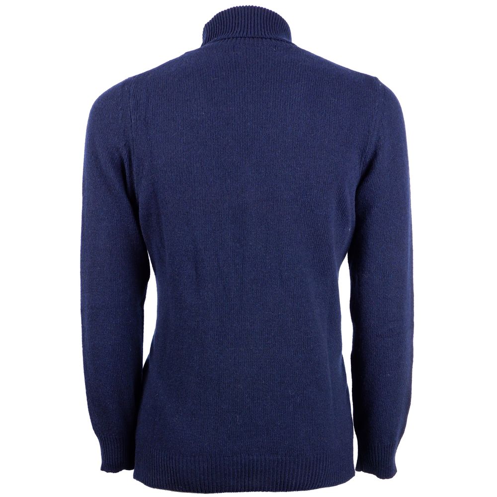 Pull Homme Cachemire Bleu Emilio Romanelli
