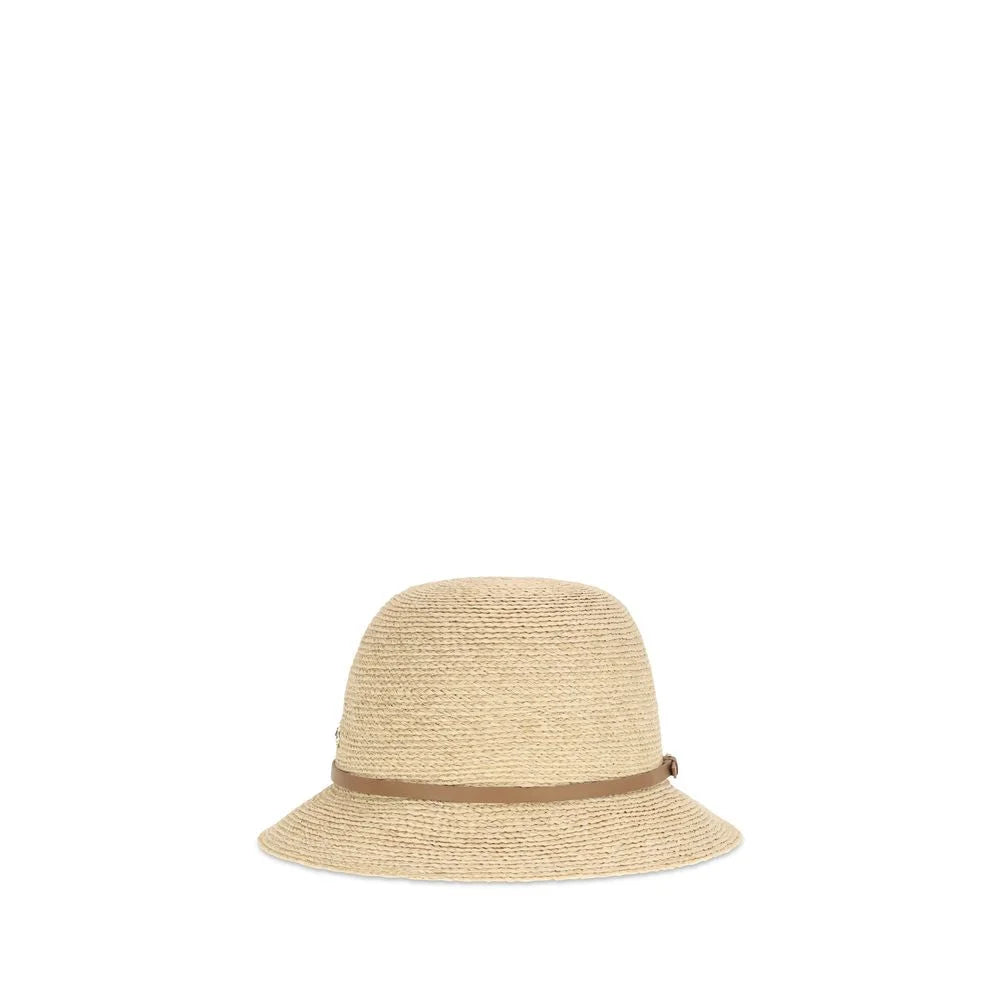 Helen Kaminski Beige Raffia Hat - UNI