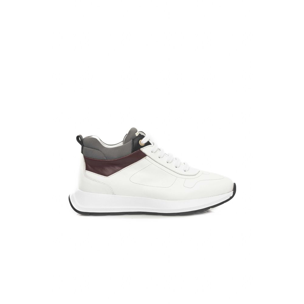 Cerruti 1881 Weiße Leder-Sneaker für Damen
