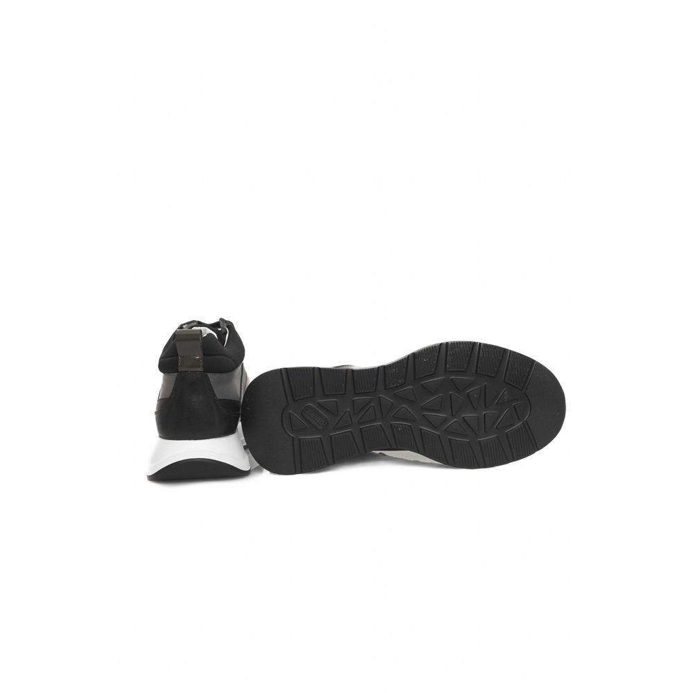 Cerruti 1881 Schwarze Leder-Sneaker für Damen