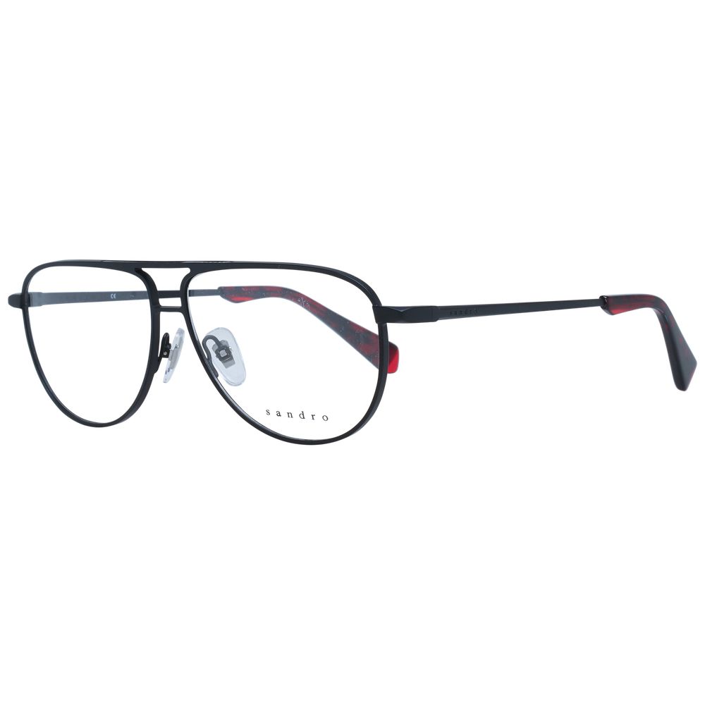 Monture de lunettes Sandro noire pour homme