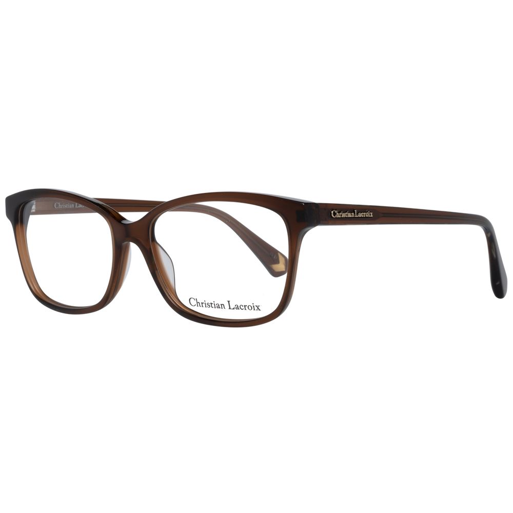 Monture de lunettes marron pour femme Christian Lacroix