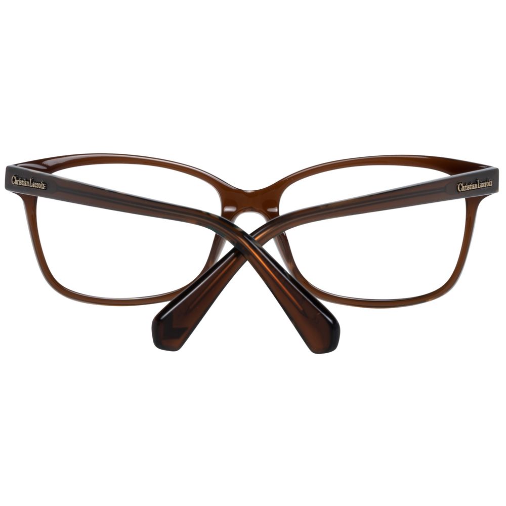 Monture de lunettes marron pour femme Christian Lacroix